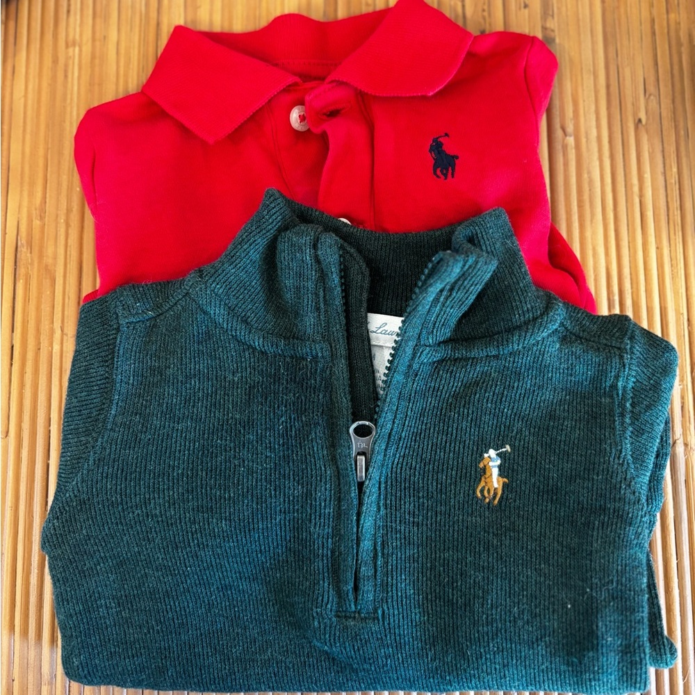 Ralph Lauren Red Polo Shirt